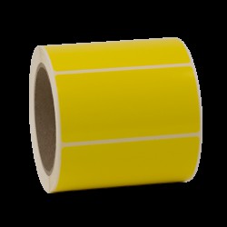 M1404 geel permanent polypropyleen etiket M1404 geel permanent polypropyleen etiket